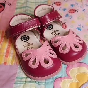 Matilda Jane Livie and Luca Limited edition Leather Petals Size 5 EUC